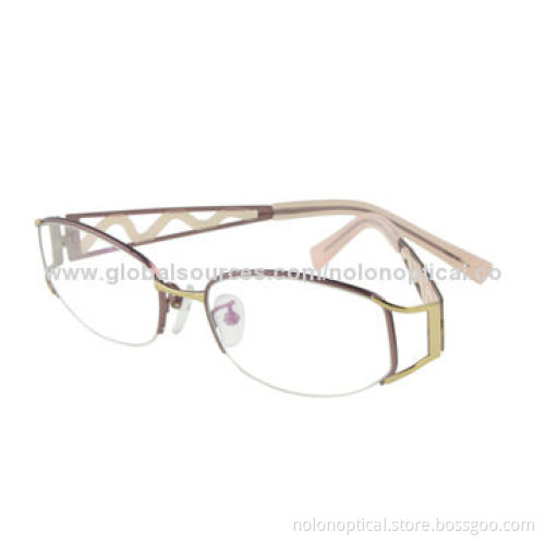 High quality titanium reading glasses, logo can be printed